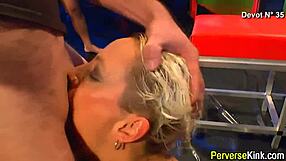 Urine Drinker Eats Cum In Wild Blowbang With Golden Shower Action