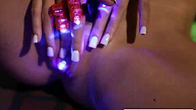 kendall karson, the skinny brunette pornstar, starts her solo session by playing with her amazing tits before moving to her tight wet pussy