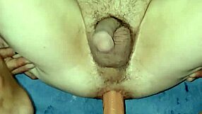 Bouncing on my dildo in a fun homemade webcam session