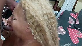 Mature Woman Fucks With Well-Endowed Man In This Gay Encounter