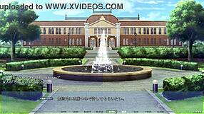 Akumeru Family: Mahiru Route Part 8 - Classroom Voyeurism with Toys and Squirting