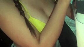 Oh wow, watch laurencat swallow cum in a hot blowjob close-up