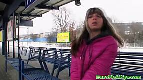 Real public sex with the neighbor girl.