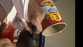 Shemale Prostitute Drinks Urine in Two Videos