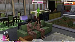 a sims sex scene