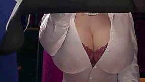 Massive Tits and Huge Ass on Her Drive Wild Action in Every Hard Thrust Scene. She Commands the Room with Raw Power.