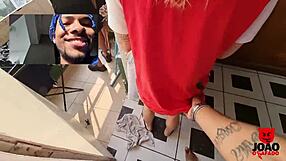 feeling excited joining the couple on the balcony