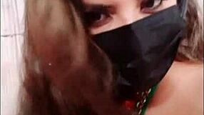 Snuck into stepbrother's warehouse for secret cheating sex