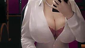 Massive Tits and Huge Ass on Her Drive Wild Action in Every Hard Thrust Scene. She Commands the Room with Raw Power.