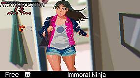 Immoral Ninja Delivers Raw Erotic Action