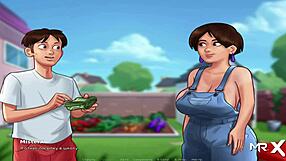 summertimesaga - mature gets creampie in pussy e2 13