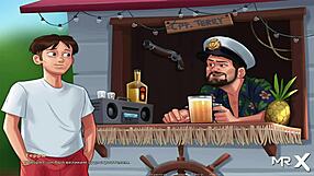 summertimesaga - mature gets creampie in pussy e2 13