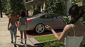 Exploring Pine Falls 90 In Anime Style