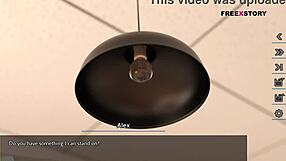 Aby's Reward: Handjob And Blowjob For Alex's Handy Work