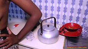 Naughty Latina Teases With Local Dildo Masturbation