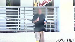 Tiny teen slut gets muff licked and fucked hard