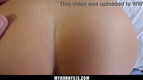 Perv stepbro demands pussy pics from stepsister