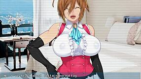 Kanobitch turns slut in wild anime loop ep15