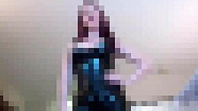 A femdom with a liquid lunch humiliates a cuckold