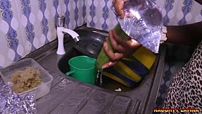 Naughty Latina Teases With Local Dildo Masturbation