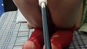 Ladyboy Yiyi Screams During Intense Anal Machine Play!