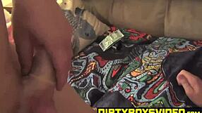 Twinks ask, 'Ready for our naughty anal session at home?'