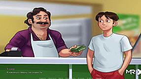 summertimesaga - mature gets creampie in pussy e2 13