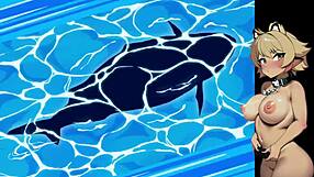 Confront sea devil in nuki