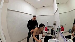 jade mortal kombat cosplay girl has sex in bathroom on halloween with mr matusalem