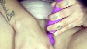 Blanquita Touches Herself and Watches Her Rich Squirts with Dildo