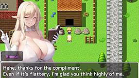 Big-Breasted Adventurer Forms Cuckold Harem