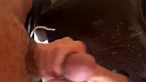 blonde milf gives custom handjob and blowjob for cumshot