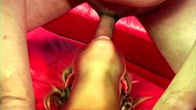 tricia marx takes on two dicks with blowjob and facial