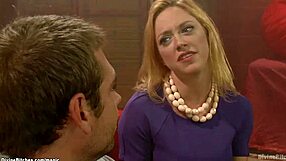 Cuckold Watches His Big Tits Wife Getting Pounded with Strapon and Toys