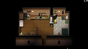 In The Lost Lagoon Harem Hentai Game, A Cute Teen Girl With Huge Tits Slips Into The Bathtub And Exposes Her Wet Pussy