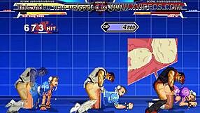 Chun-Li Gets Intense Hentai Sex with Cumshot in Anime Cartoon.