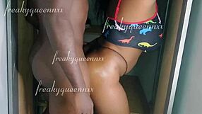 The hotel cleaner, a fat teen bbw, fucked me hard with monster cock in the wardrobe.