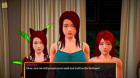 Redhead bent over for big cock doggystyle.