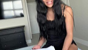 hot goth sister proves skills in taboo roleplay