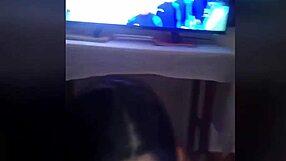 fucking my skinny stepsister hard while watching germany vs japan game pov