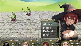 Big-Breasted Adventurer Forms Cuckold Harem