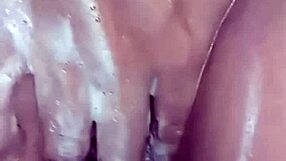 Big Ass Shakes Intensely in Bathroom Bath.