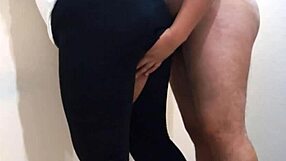 I got so turned on, hadda rip her leggings apart!