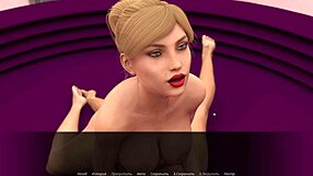 yo, blonde at party jerking off with those big nipples showing