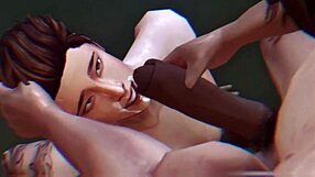 Sims 4 Action in River's Middle