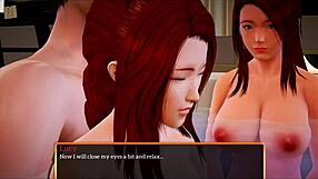 Redhead bent over for big cock doggystyle.