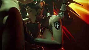 Yeero Overwatch Anal Blowjob Assfucking Creampie