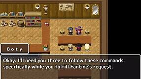 Big-Breasted Adventurer Forms Cuckold Harem