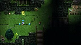 In The Lost Lagoon Harem Hentai Game, A Cute Teen Girl With Huge Tits Slips Into The Bathtub And Exposes Her Wet Pussy