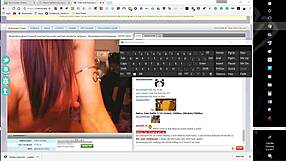 huge dildo teases perky tits with slow insertion and deep thrusts